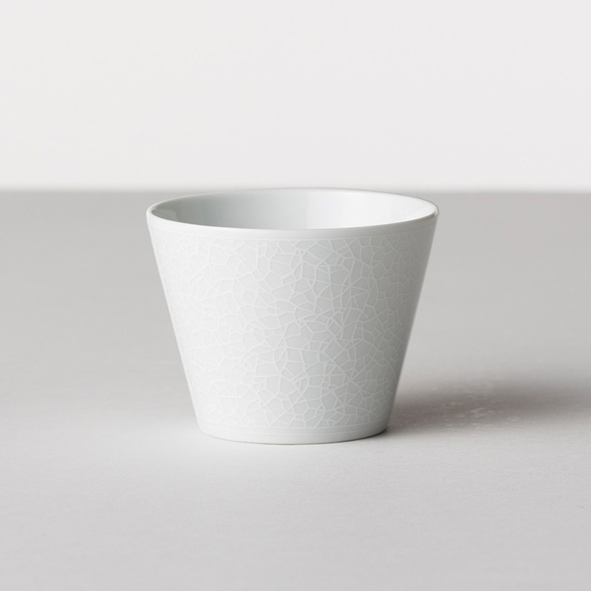 【波佐見焼】BARBAR 蕎麦猪口大事典 和文/白 そばちょこ 氷裂文