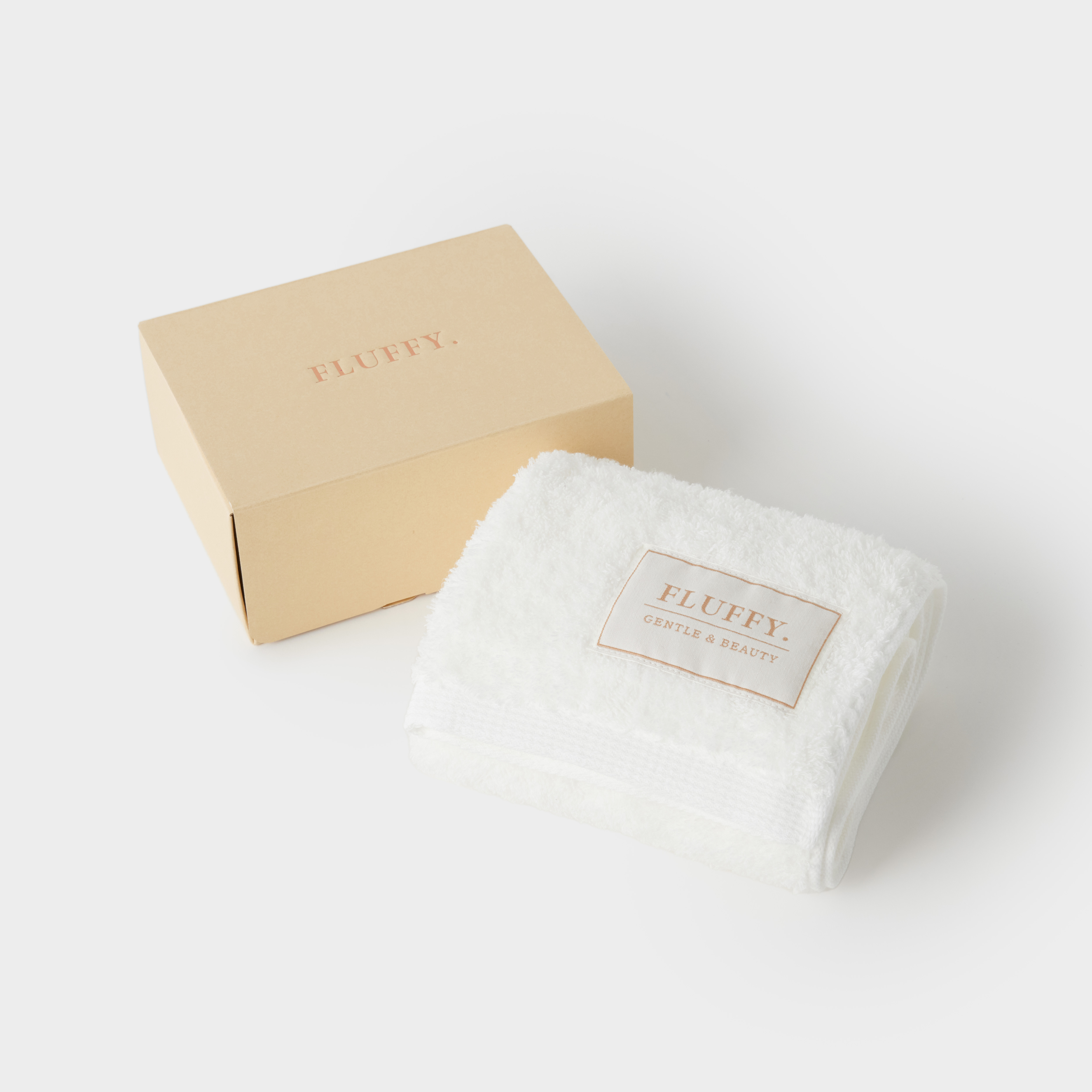 ＼ノベルティエコバック付き／キューティクルを守る FLUFFY. 究極の美容フェイス＆バスタオルセット｜GENKING.コラボ