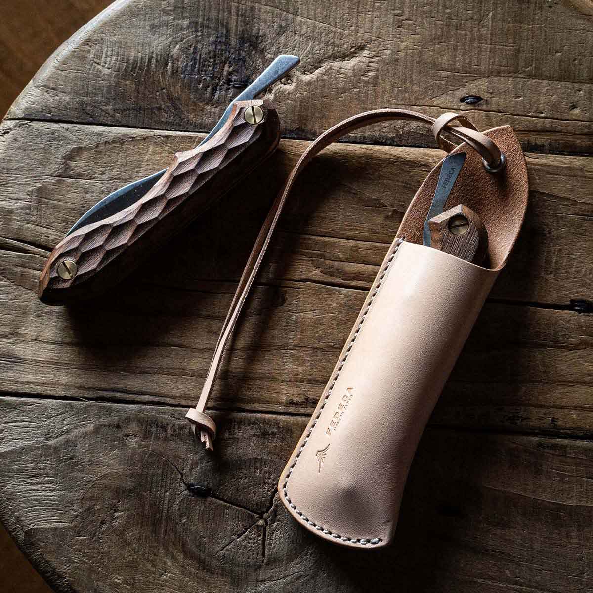 切る道具に、スタイルを「FEDECA」