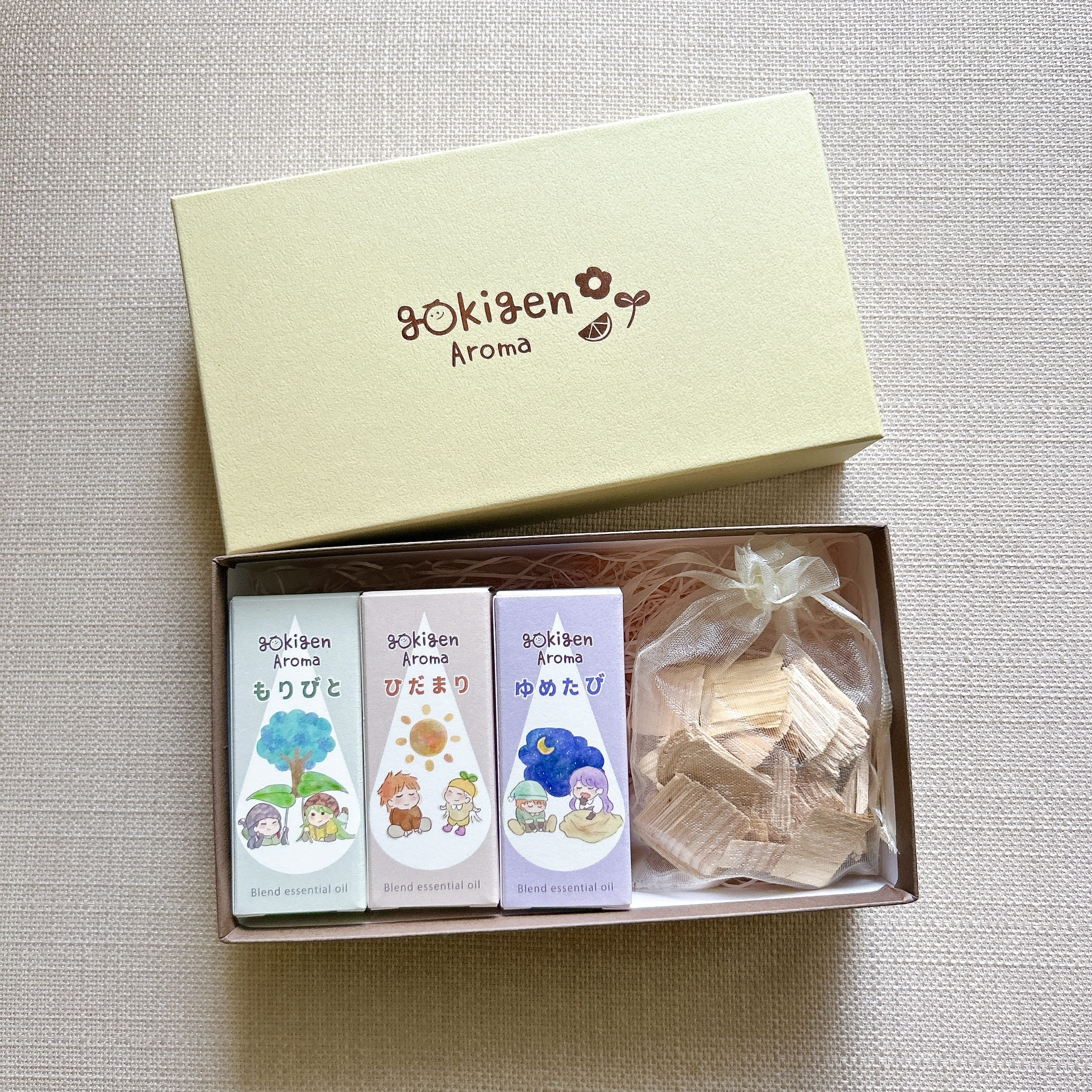 今日の気分に寄り添う香り ギフトセット gokigen Aroma｜ザ グラン リゾート エレガンテ淡路島セレクト