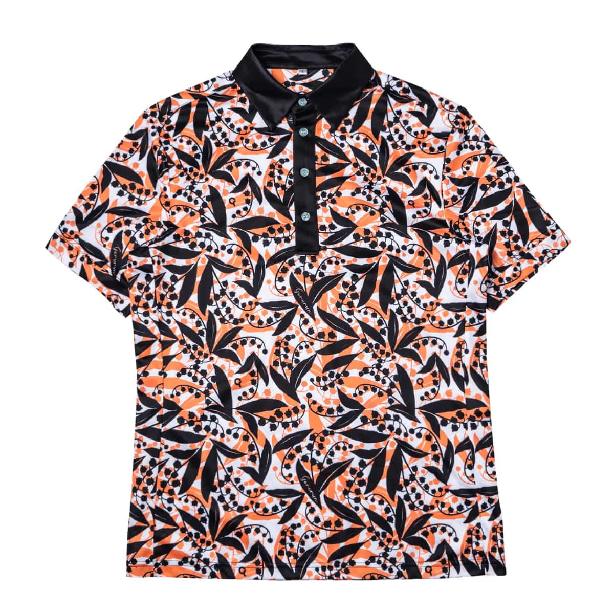 リリーベル ポロシャツ（メンズ）オレンジ　Mサイズ｜Gorurun × HESTA LIFE