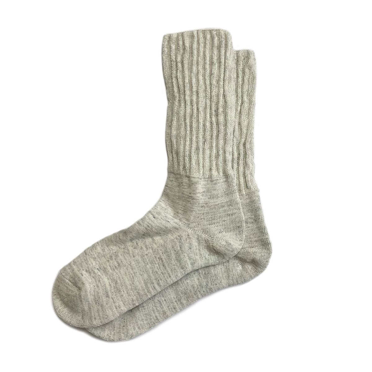 【Kontex】履くタオル 靴下 Mix ベージュ (S/Mサイズ展開)