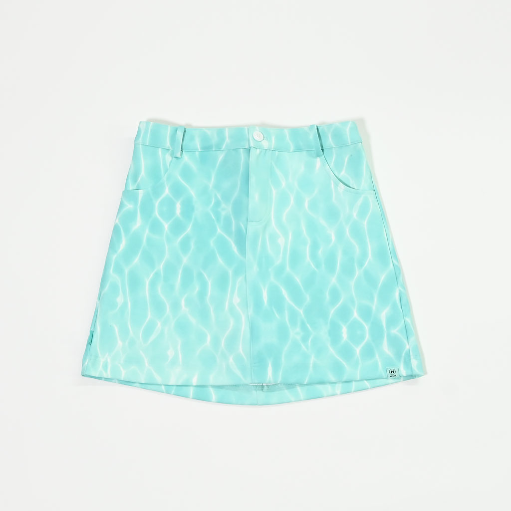 ダンボールニットスカート（レディース）ゴルランブルー（S / Mサイズ）｜Gorurun × HESTA LIFE