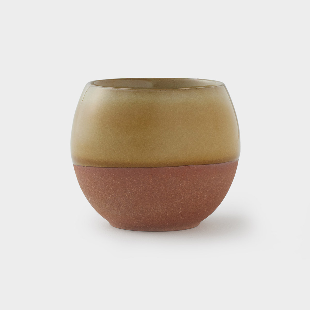 【SALIU】ころころ 湯呑み イエロー 美濃焼