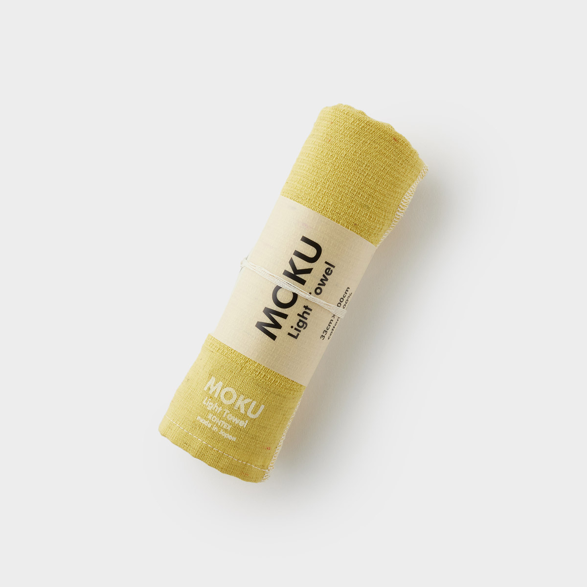 【Kontex】MOKU ライトタオル レモン