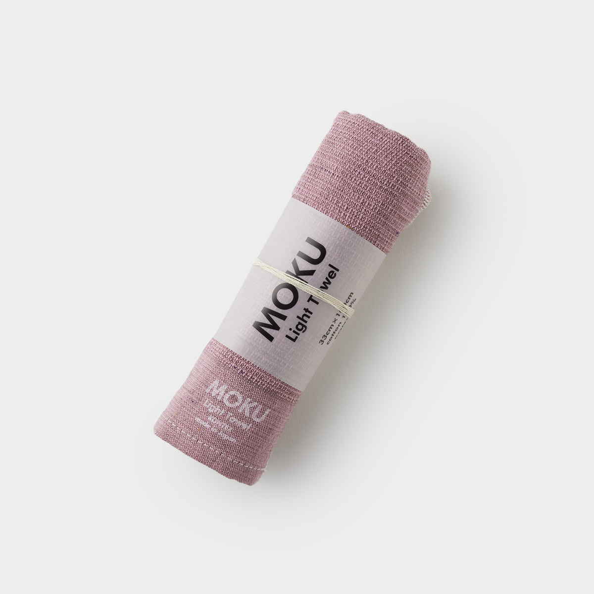 【Kontex】MOKU ライトタオル ピンク