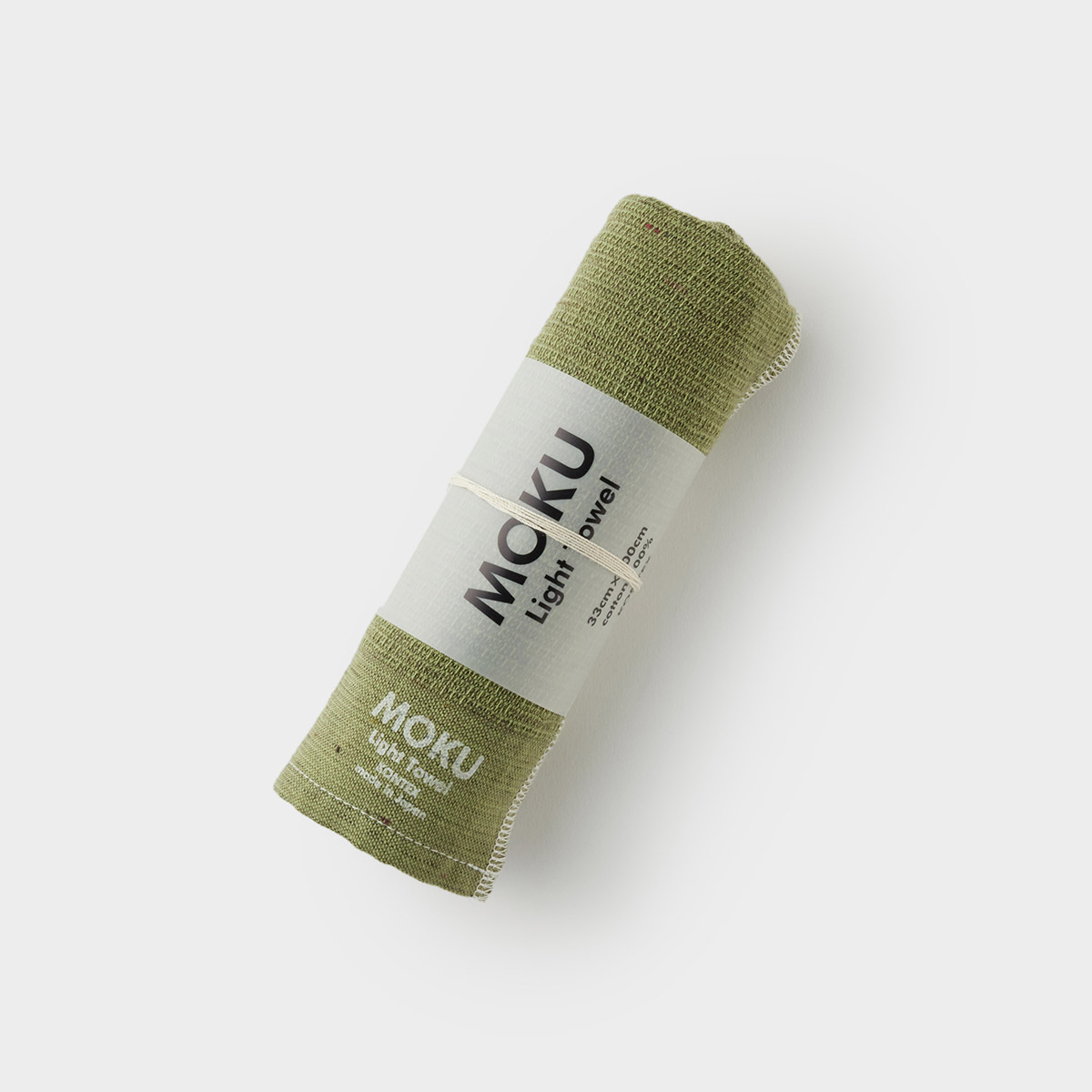 【Kontex】MOKU ライトタオル グリーン