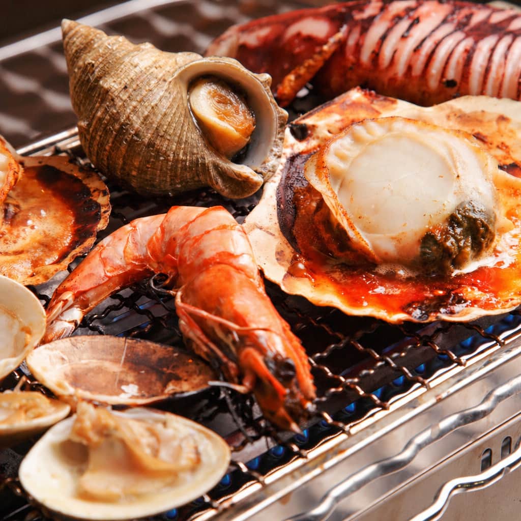 北海道産 北の海産6種 BBQセット｜ヴィラ・コンコルディアセレクト