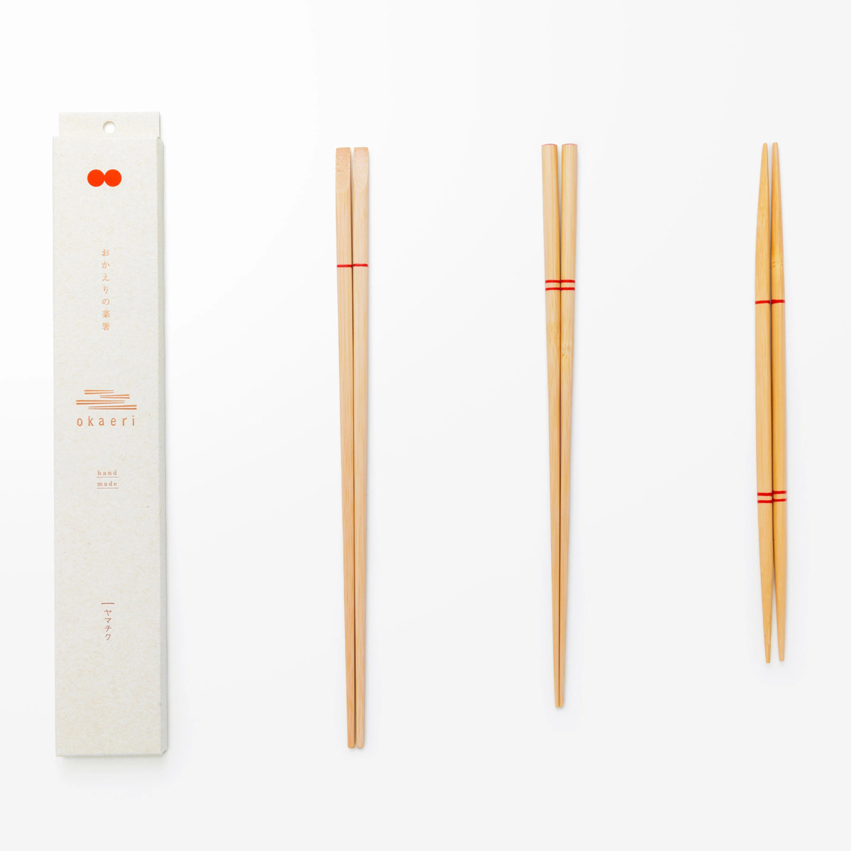 3つの用途で使い分ける おかえりの菜箸｜ヤマチク