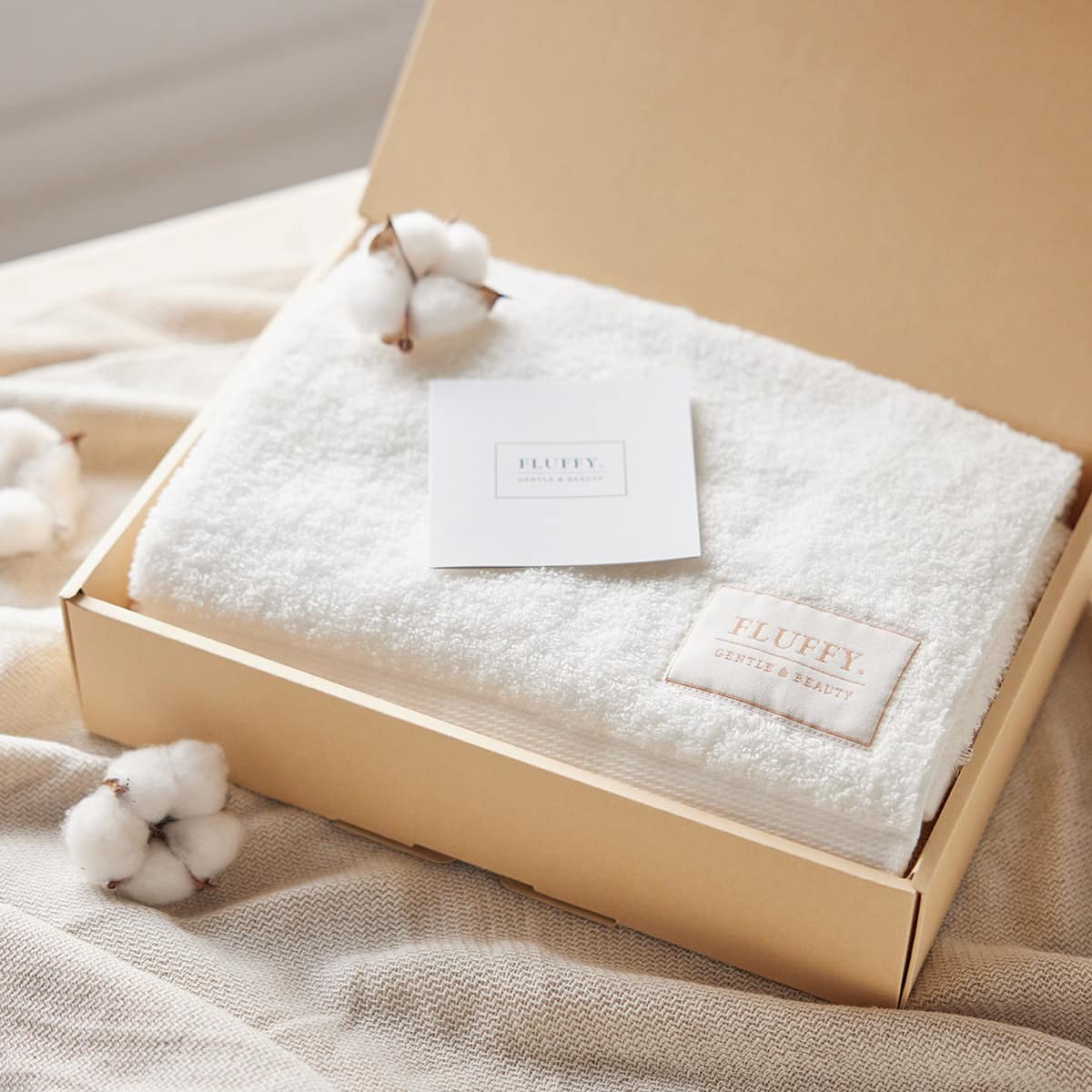 【GENKING.プロデュース】 FLUFFY. バスタオル 究極の美容タオル　7,590円（税込）