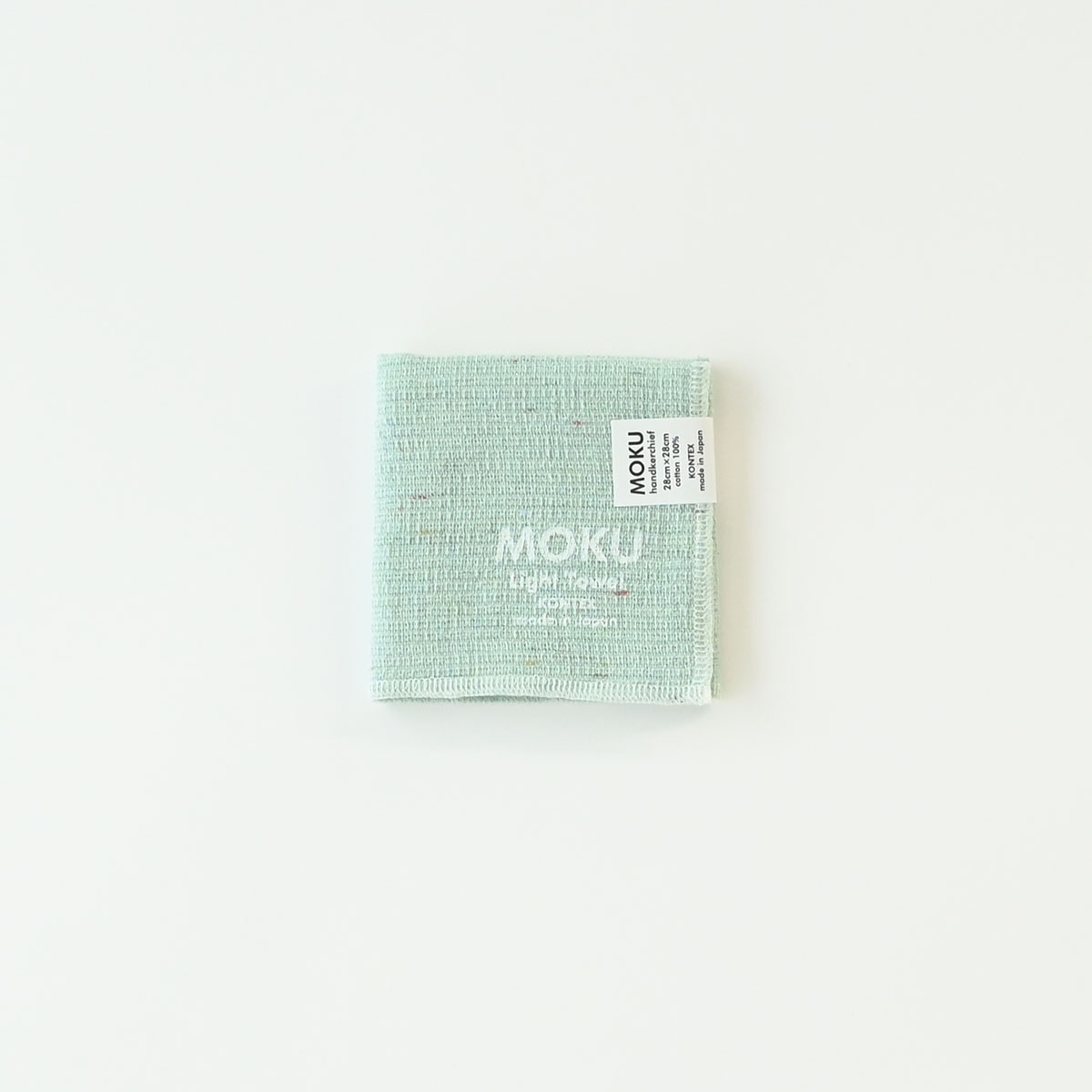 薄くてすぐ乾く　コンパクトなハンカチタオル　ミント｜Kontex - MOKU