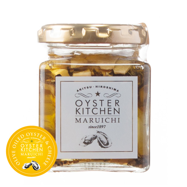 牡蠣とチーズの濃厚な出会い オイル漬け 小瓶 120g｜OYSTER KITCHEN