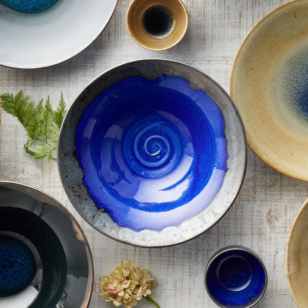 【信楽焼コラボ第8弾】特別な夏のうつわ『四季彩陶 - 夏至（げし）』