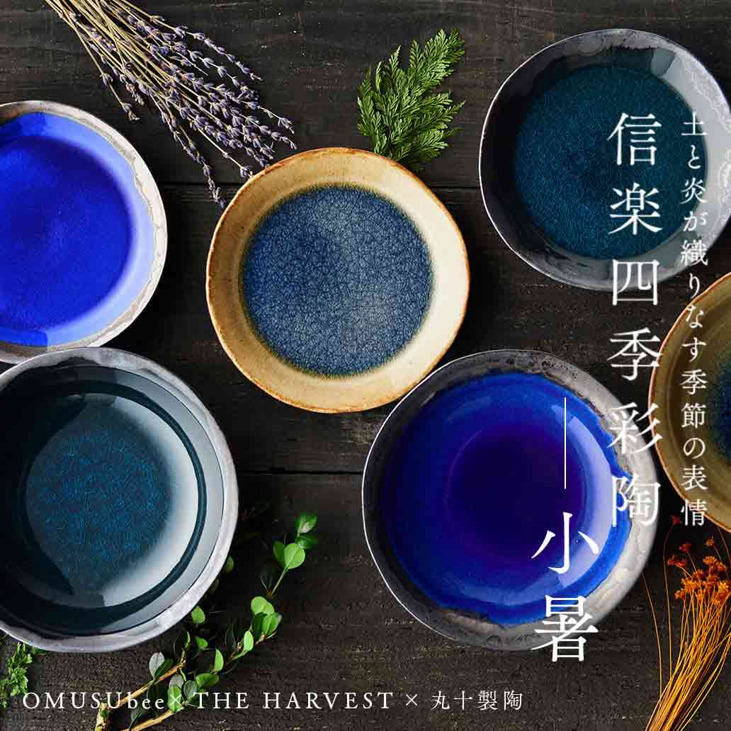 【信楽焼】四季のうつわ-小暑