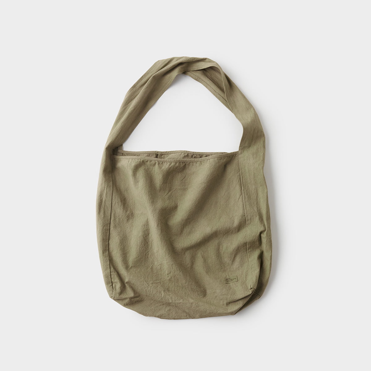 【organicsta】ORGANIC COTTON CANVAS MARCHE BAG 草木染め/クサギ ショルダーバッグ