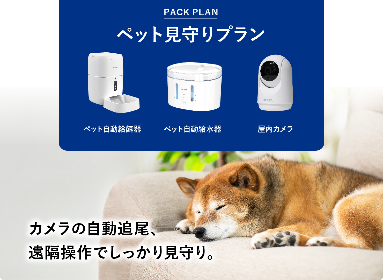 HESTA ペット見守りプランセット
