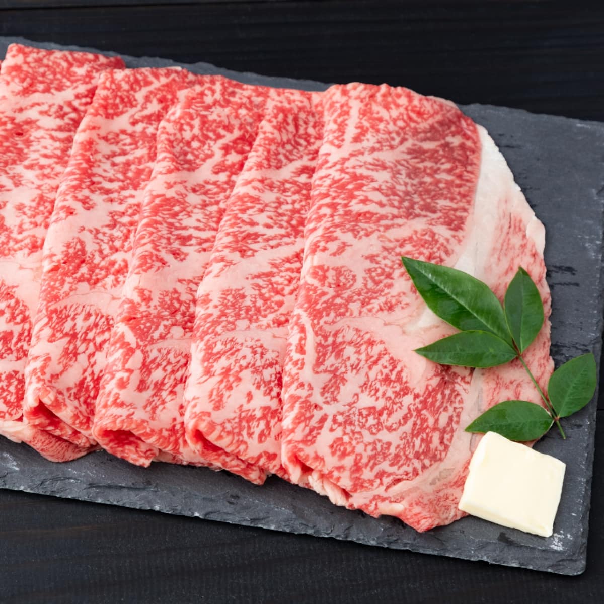 とろける極上スライス 熊野牛肩ロースすきしゃぶ用500g 箱入り ｜ザ グラン リゾートエレガンテ白浜セレクト