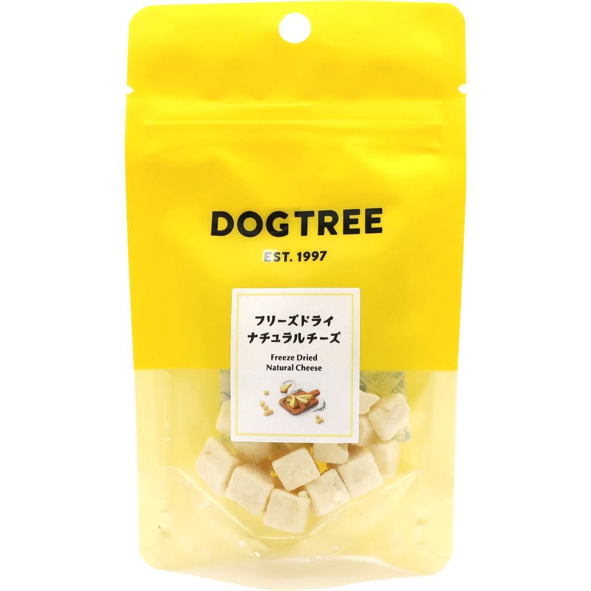【DOG TREE】フリーズドライ ナチュラルチーズ S 約12g