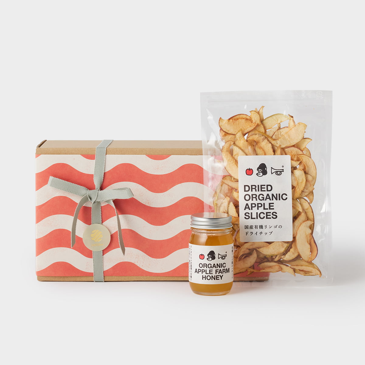 からだ想いの甘さ 有機りんごのはちみつ＆ドライアップルセット｜HESTA LIFE限定ギフト