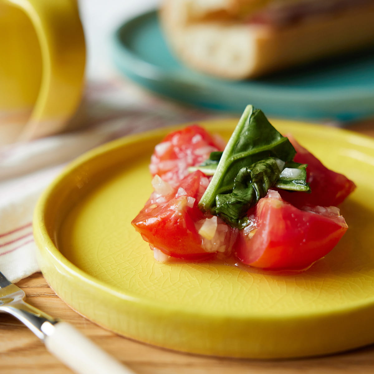 【信楽焼】OMUSUbee CRAZE オムスビー クレイズ 切立皿 15.5cm (イエロー・グリーン・ブルー)