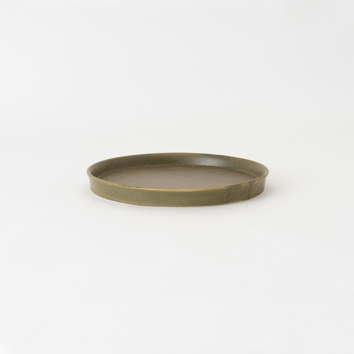 【肥前吉田焼】THE HARVEST Glad  ラウンドプレート  20cm ターコイズ