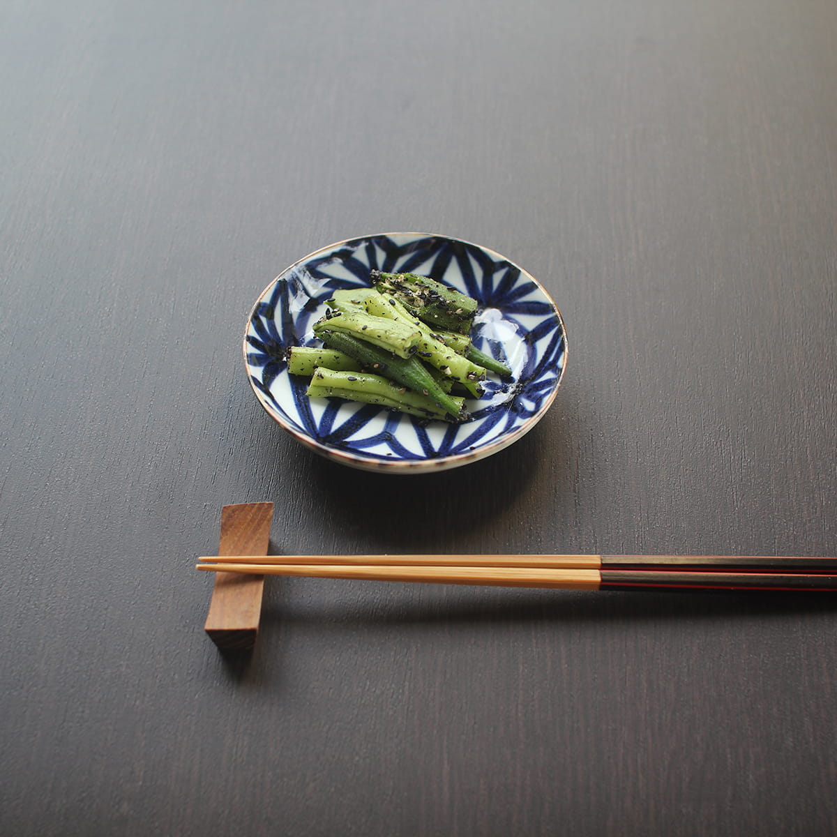 【波佐見焼】BARBAR いろは 小皿11.5cm 麻の葉文