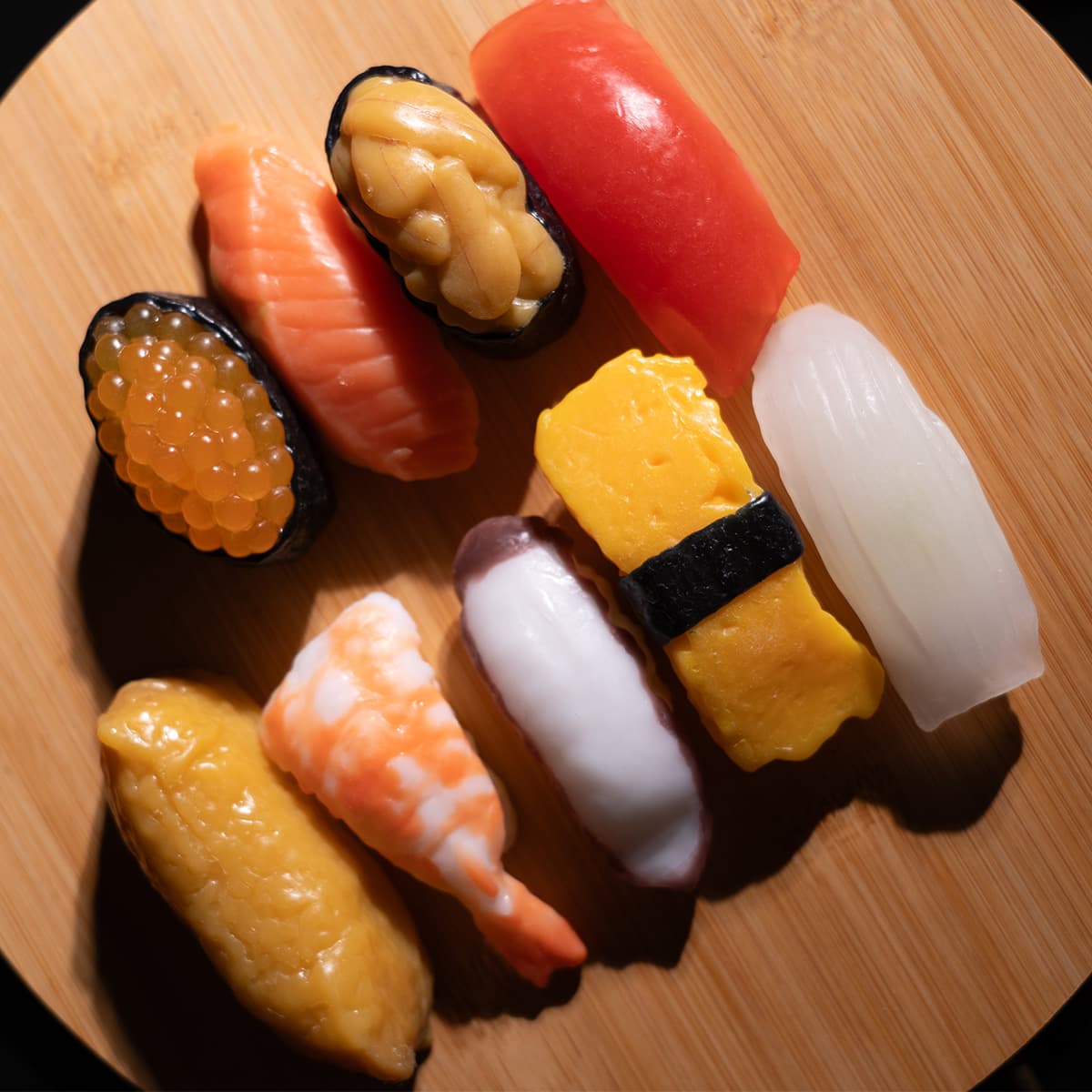 【寿司石けん】まるで本物？サボンの香り　化粧石けん（9種類）