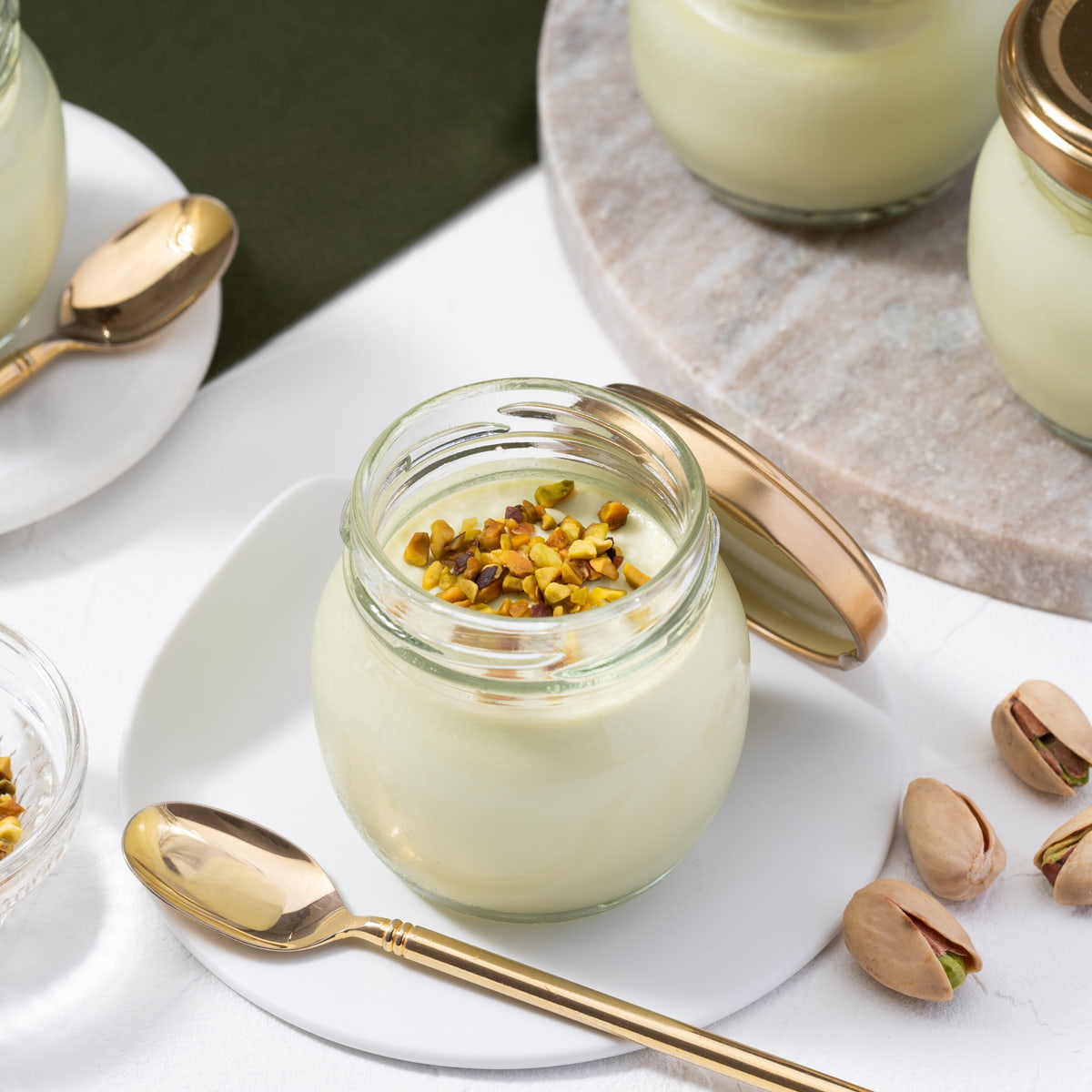 【クイーンピスタチオ】ピスタチオプリン 5個セット