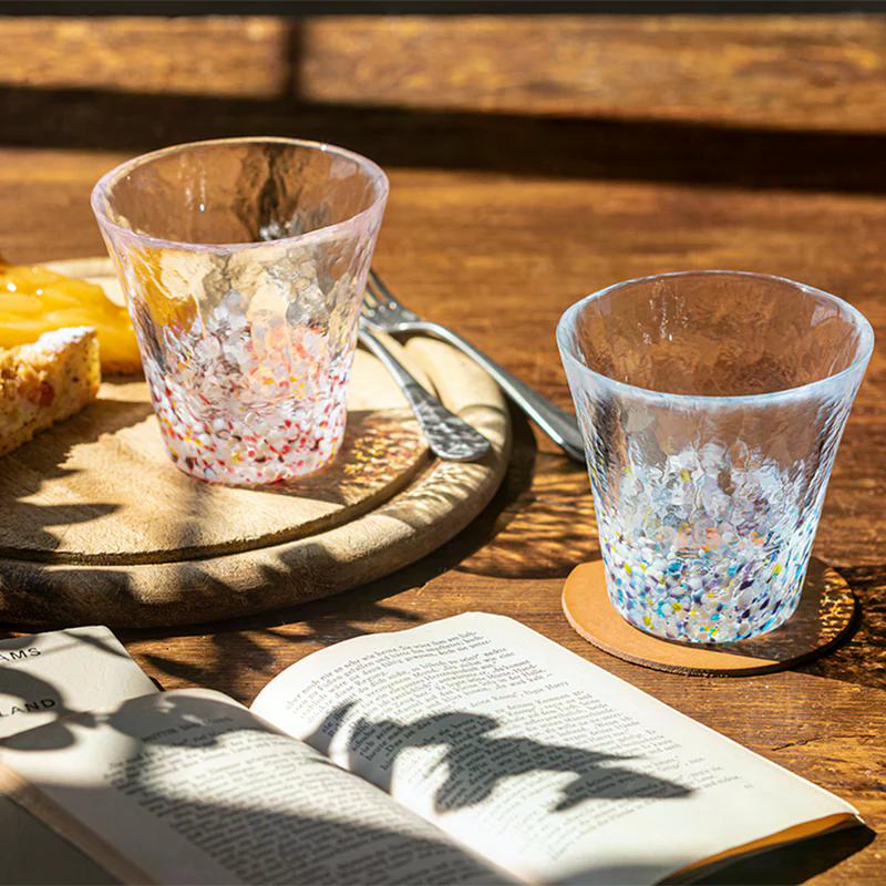 津軽びいどろ にほんの色ふうけい グラスペア（2色展開）｜ヴィラ・コンコルディアセレクト