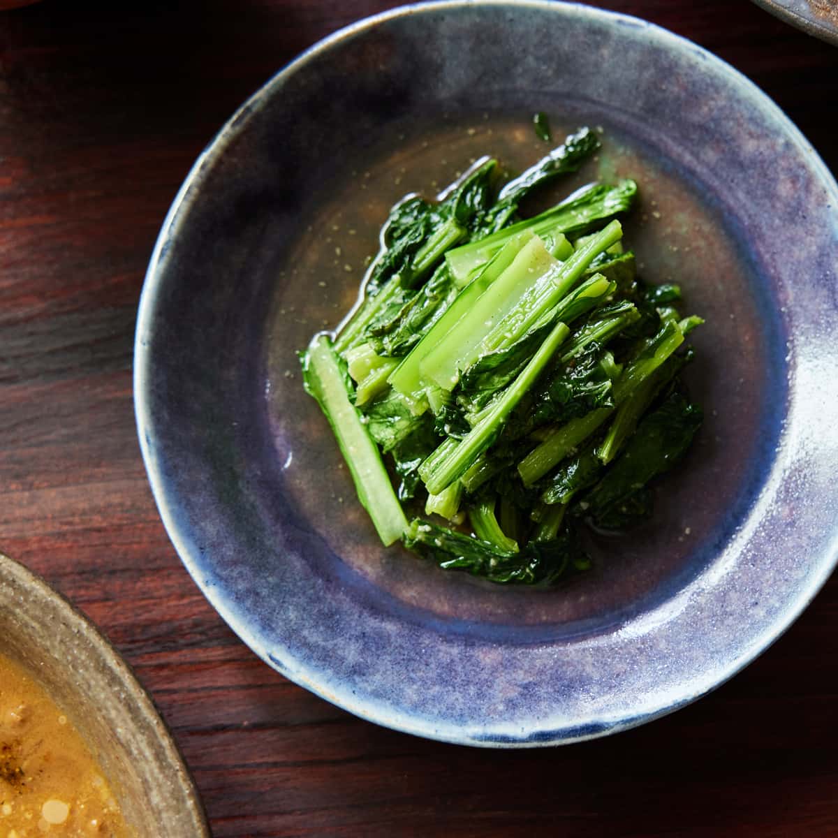 【信楽焼】信楽四季彩陶 －霜降　平皿　紫苑（しおん）