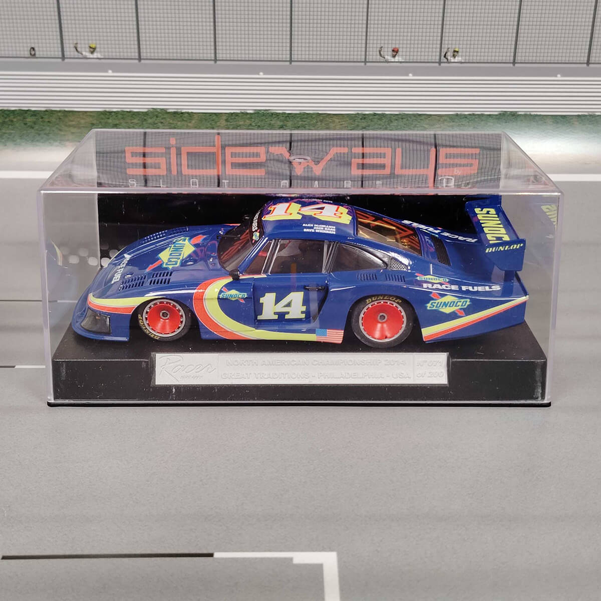 1/32スロットカー シリアルナンバー入り別注品◆PORSCHE 935/78 MOBY DICK Gr 5 #14 "SUNOCO" ★2014 「NORTH AMERICAN NATIONAL CHAMPIONSHIPS」特別発注品｜ザ グランリゾート エレガンデ淡路島セレクト
