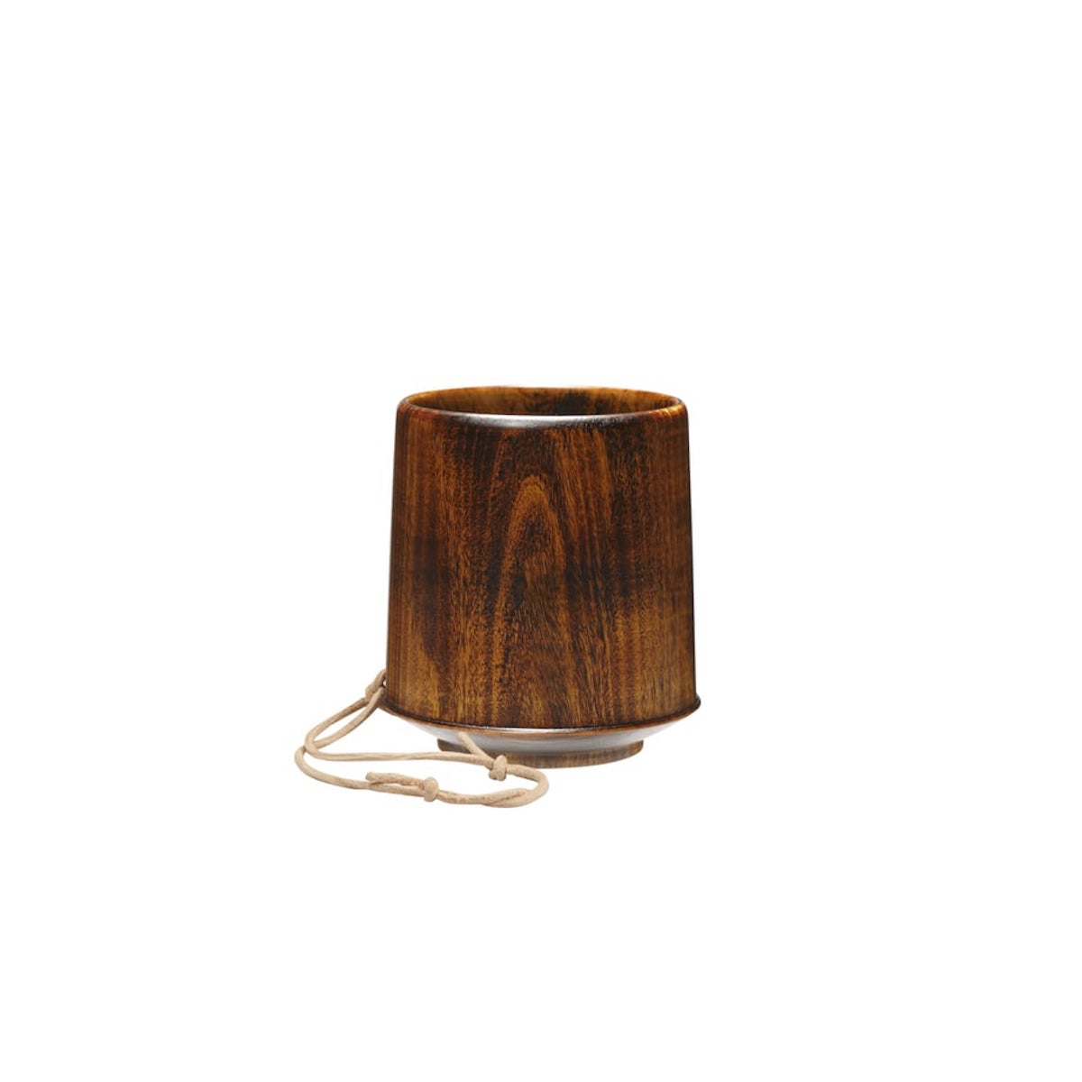 【漆器】NODATE ノダテ マグ 透き漆  茶 240ml