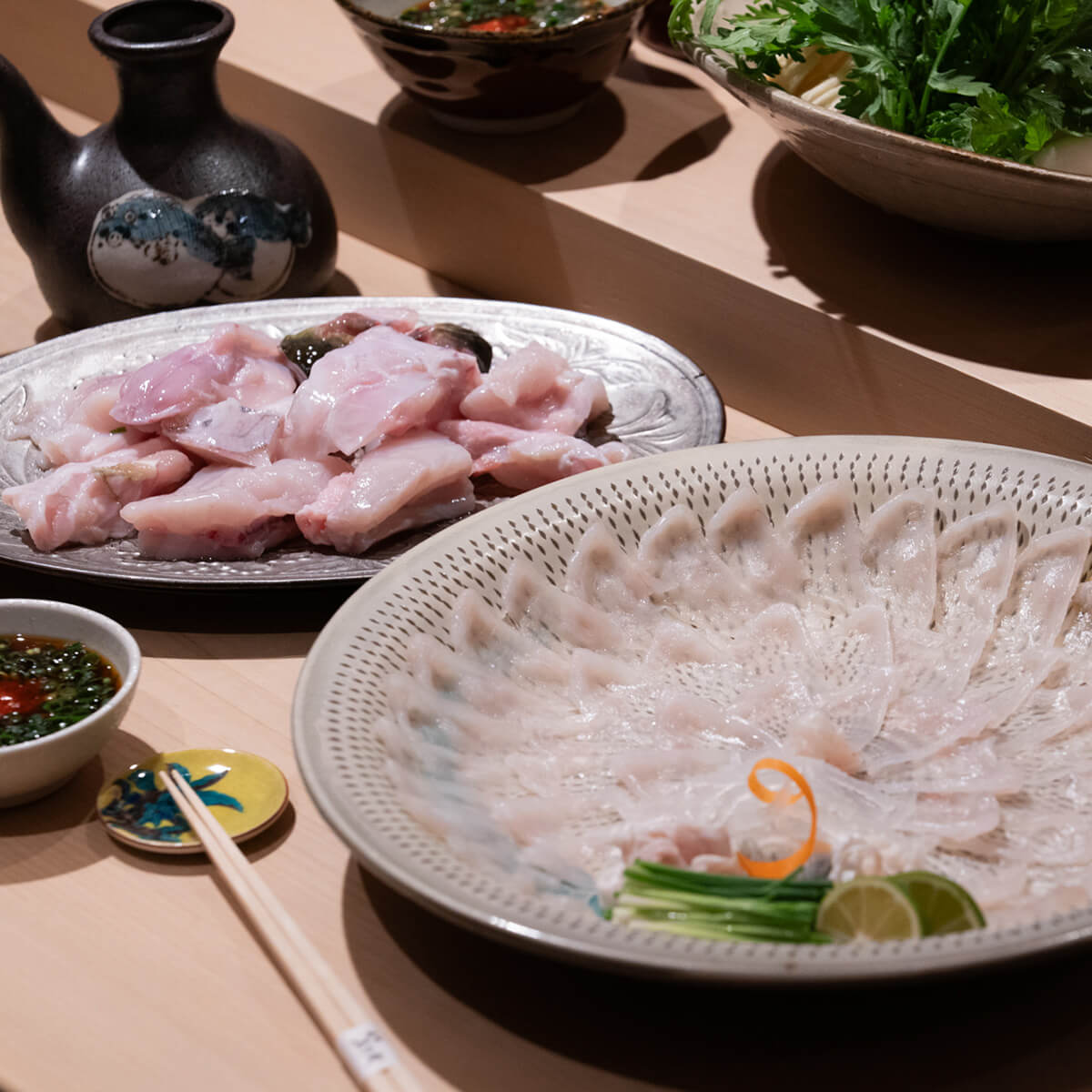 【一時休売】【麻布ふぐ武監修】厳選とらふぐ てっさ・てっちり贅沢満喫セット