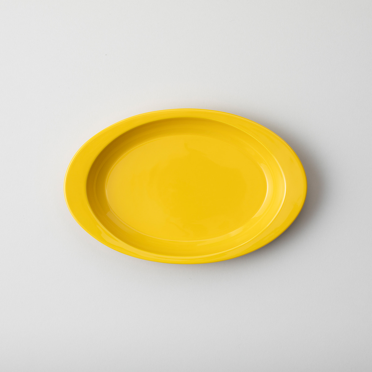 【波佐見焼】 HASAMI Season01　オーバルプレート　マスタード