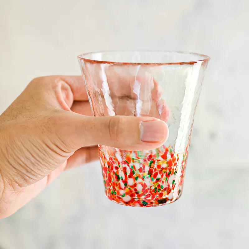 津軽びいどろ にほんの色ふうけい タンブラー