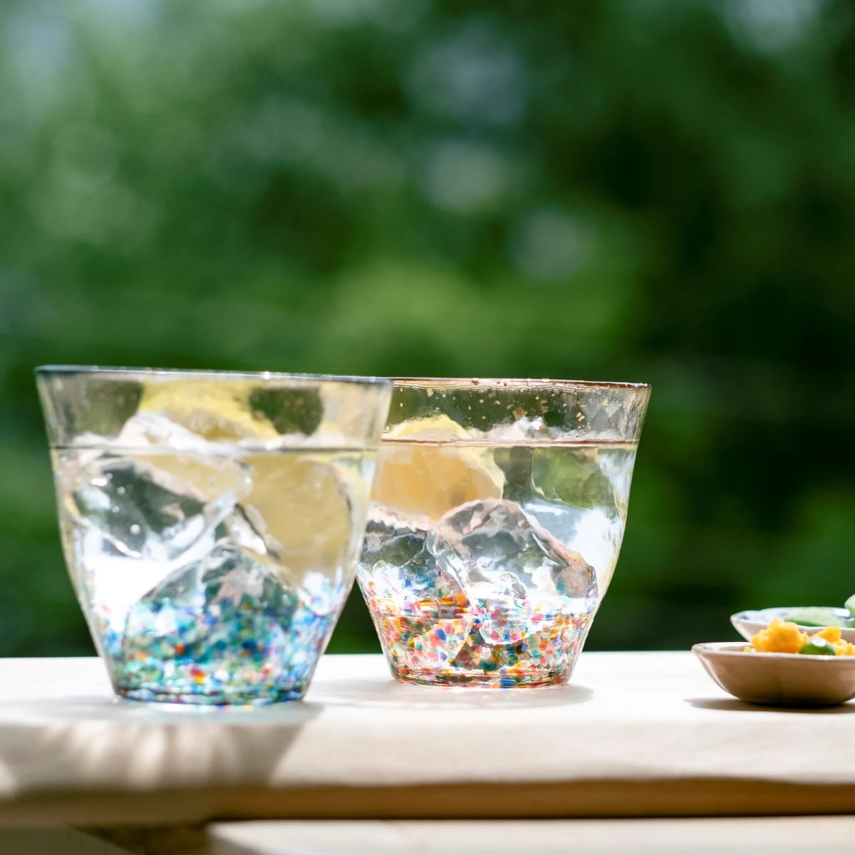 ロックグラスはなび