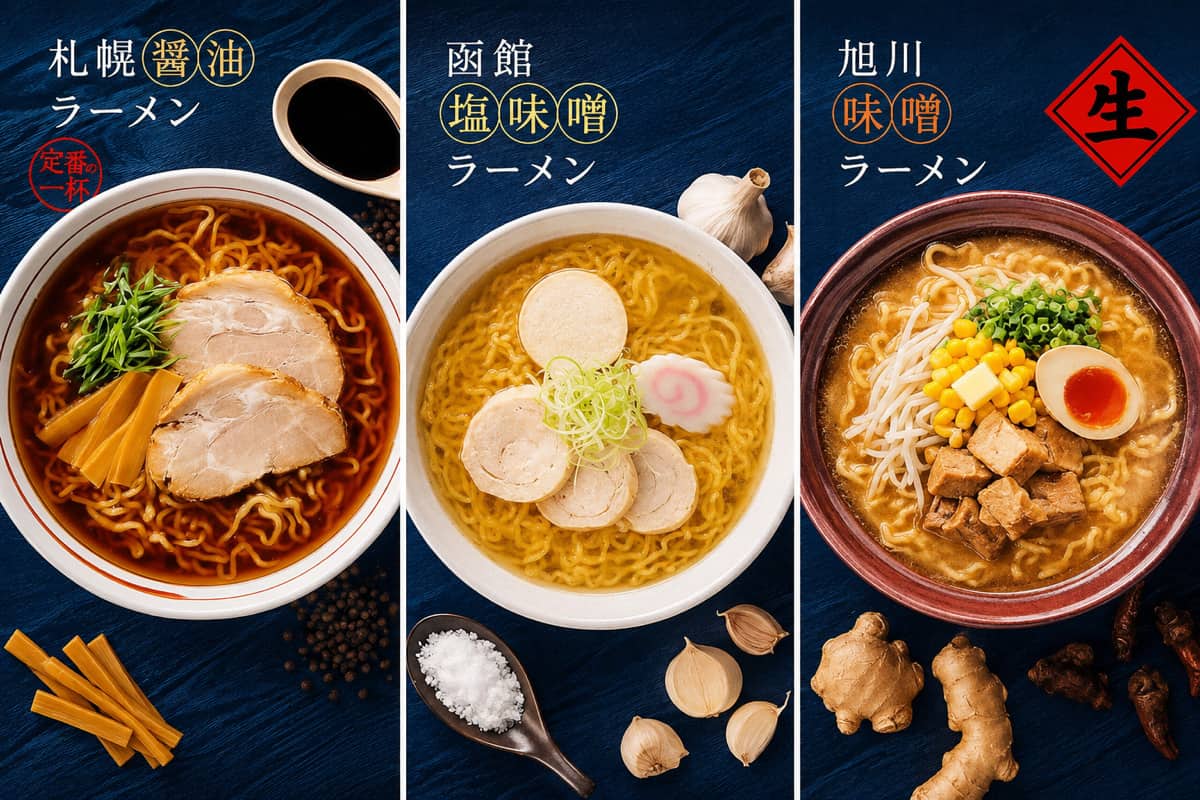 北海道三大ご当地ラーメン 6食セット