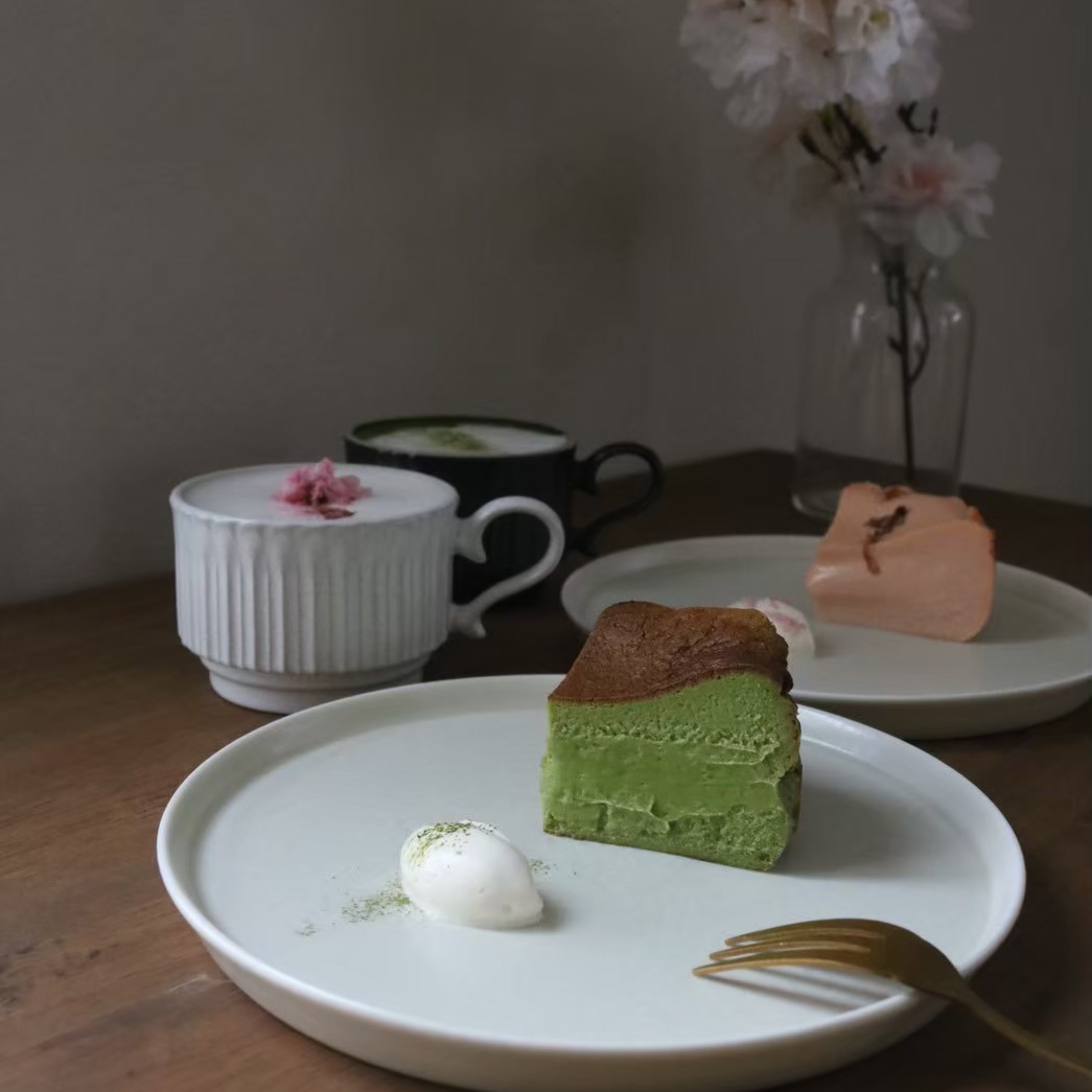 お抹茶のばすくちーず