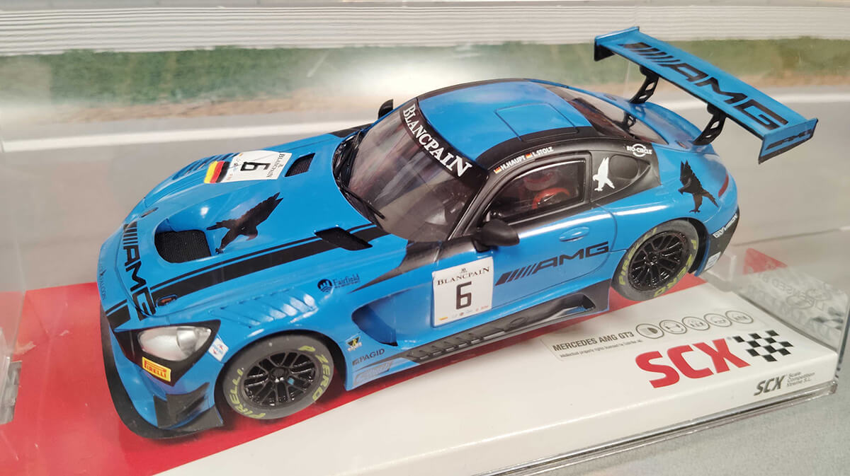 1/32スロットカー MERCEDES BENZ AMG GT3 ”BLACK FALCON” #6/Hubert Haupt & Luca Stolz