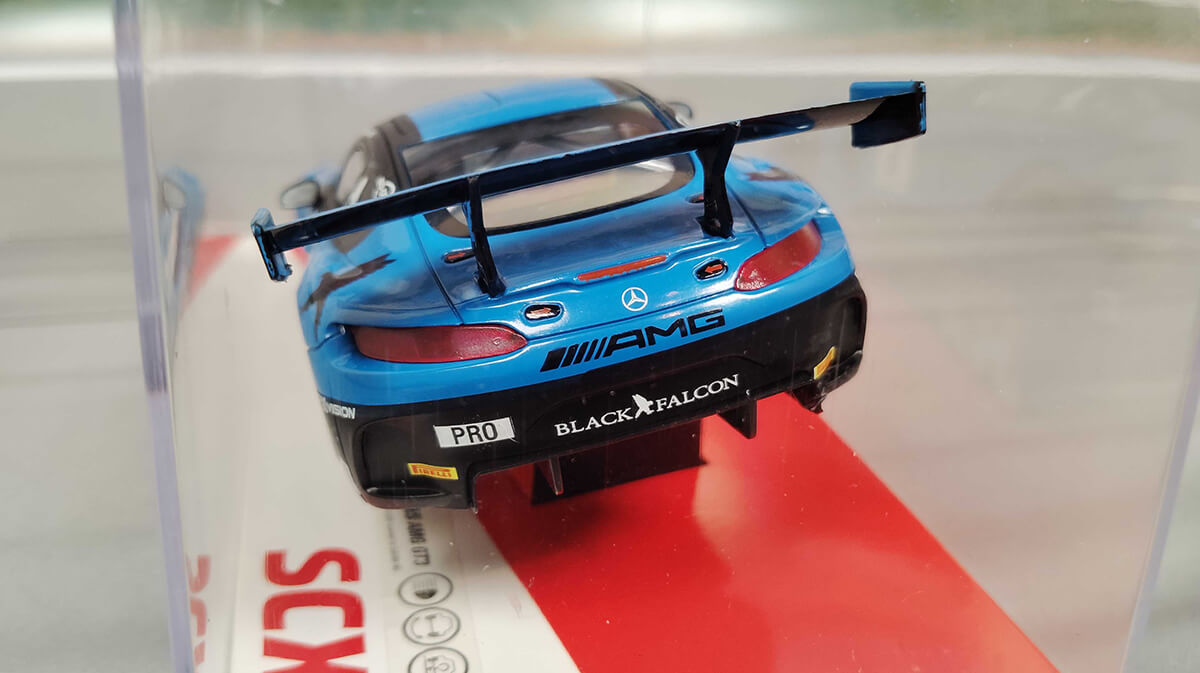 1/32スロットカー MERCEDES BENZ AMG GT3 ”BLACK FALCON” #6/Hubert Haupt & Luca Stolz