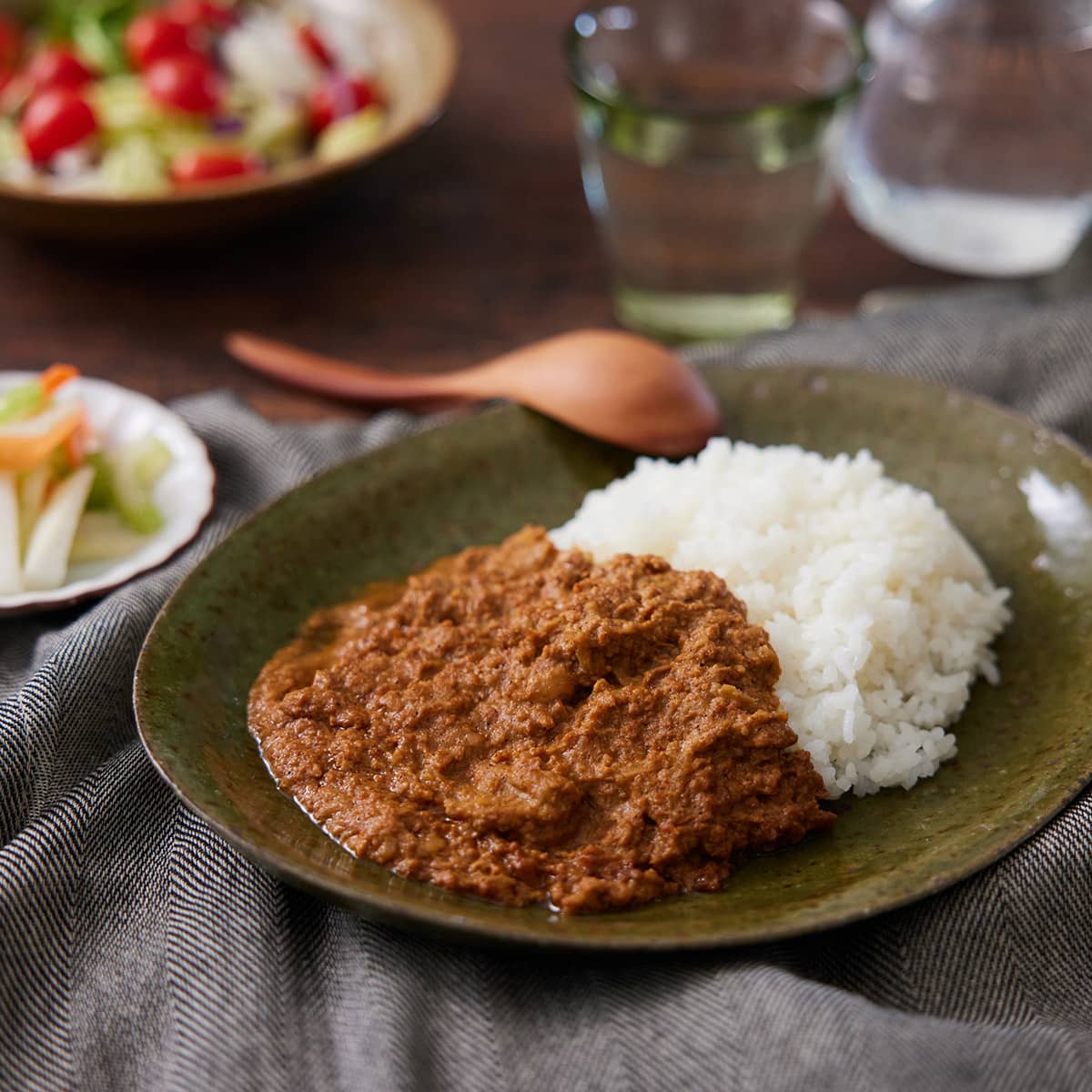 【信楽焼】ここち - KOKOCHI - カレー皿