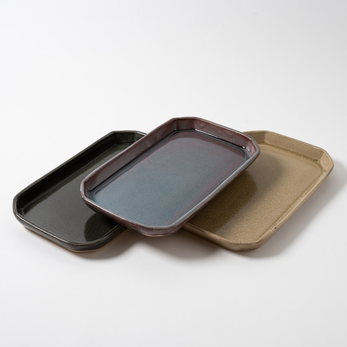 【信楽焼】ここち - KOKOCHI - 8角長方皿