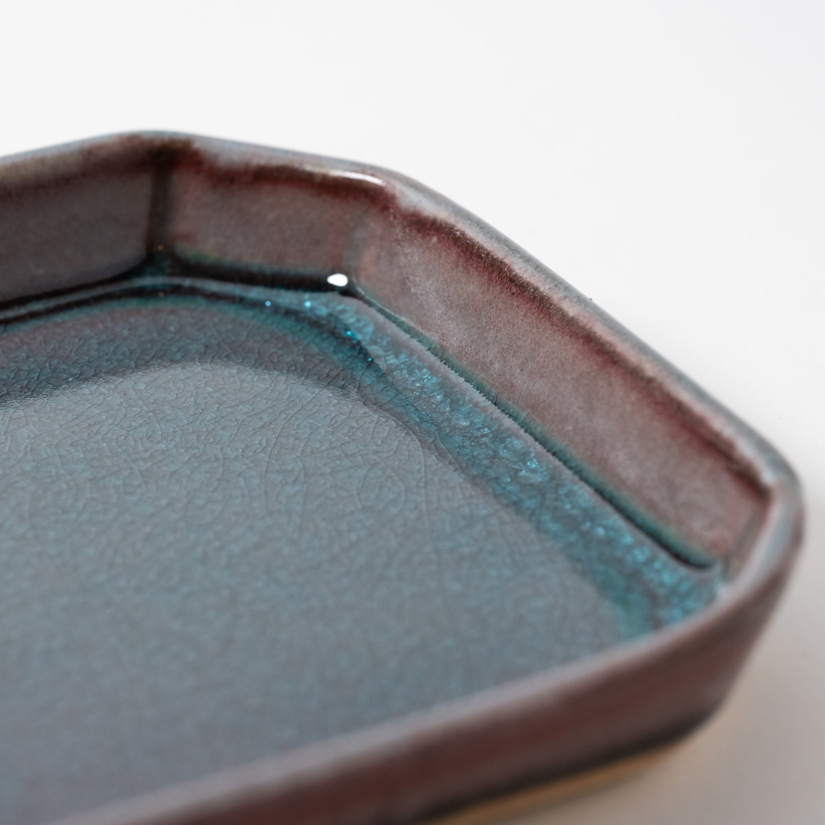 【信楽焼】ここち - KOKOCHI - 8角長方皿