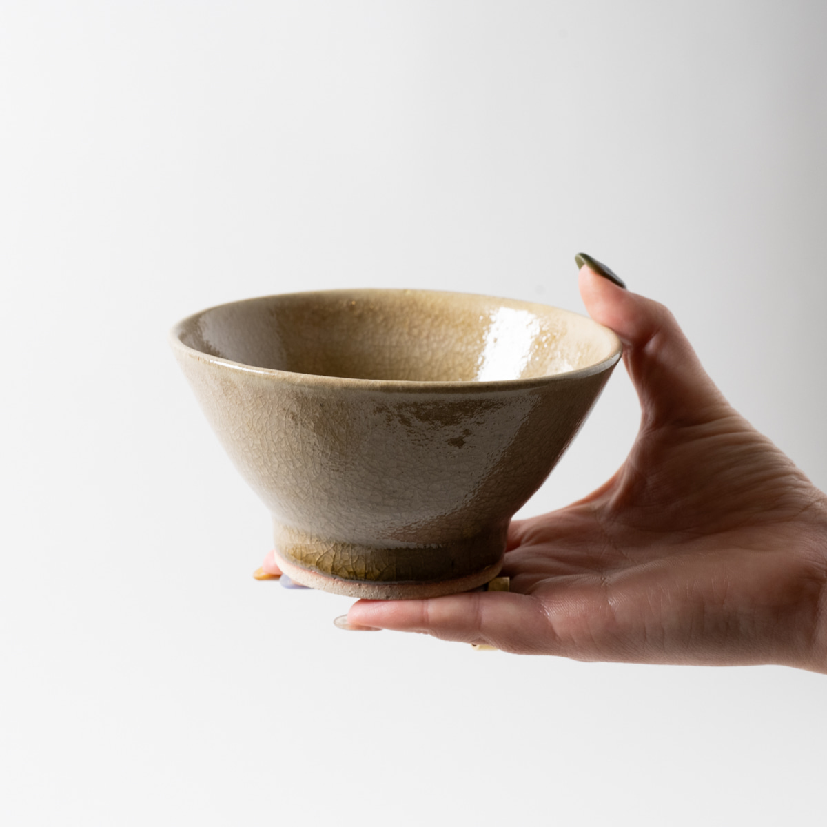 【信楽焼】ここち - KOKOCHI - 高台茶碗