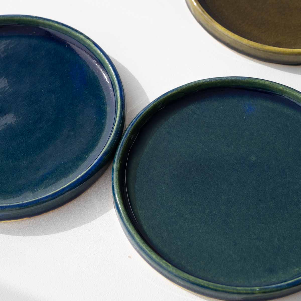 【信楽焼】utsuroi - うつろい - 切立皿15.5cm（7色展開）