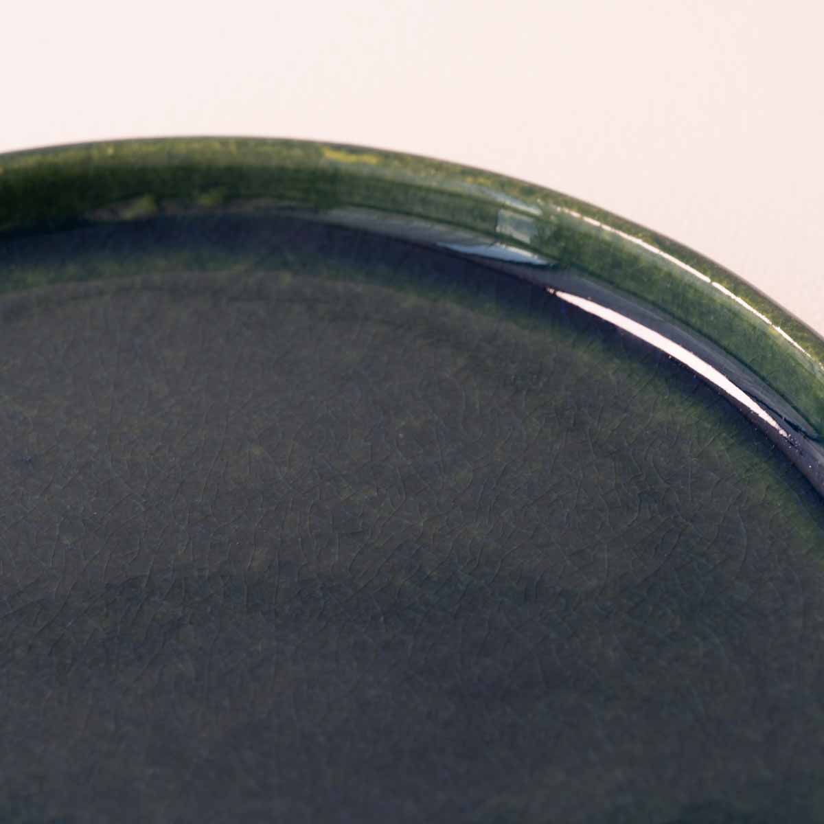 【信楽焼】utsuroi - うつろい - Abyss（アビス）切立皿15.5cm