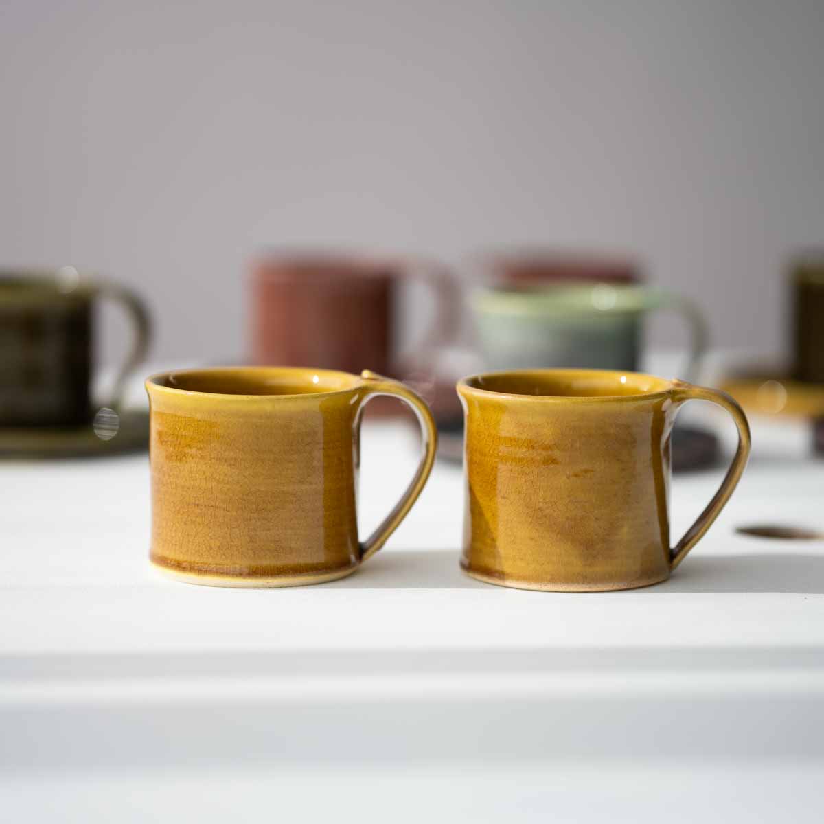 【信楽焼】utsuroi - うつろい - Amber（アンバー）マグカップ/