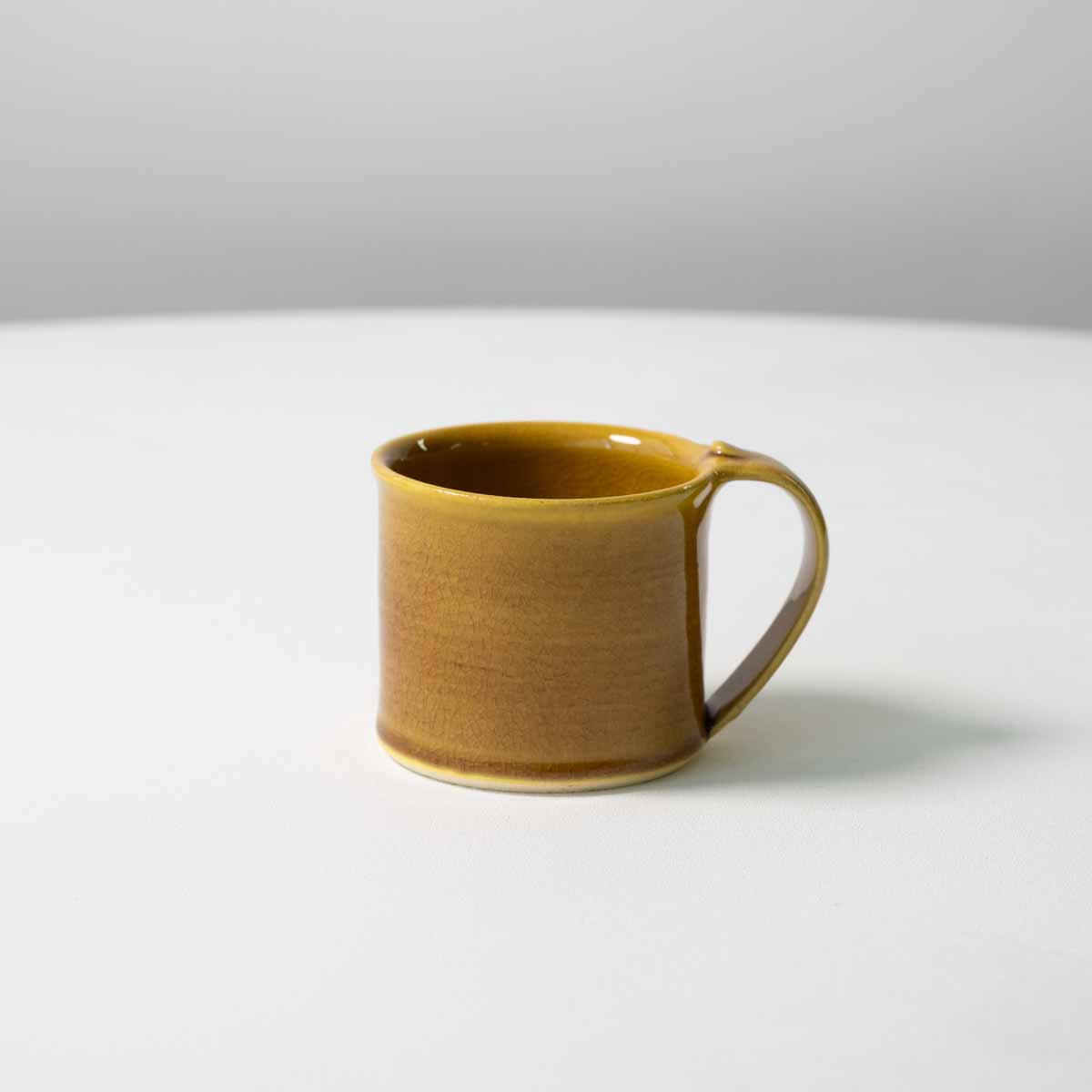 【信楽焼】utsuroi - うつろい - マグ＆切立皿セット Amber（アンバー）