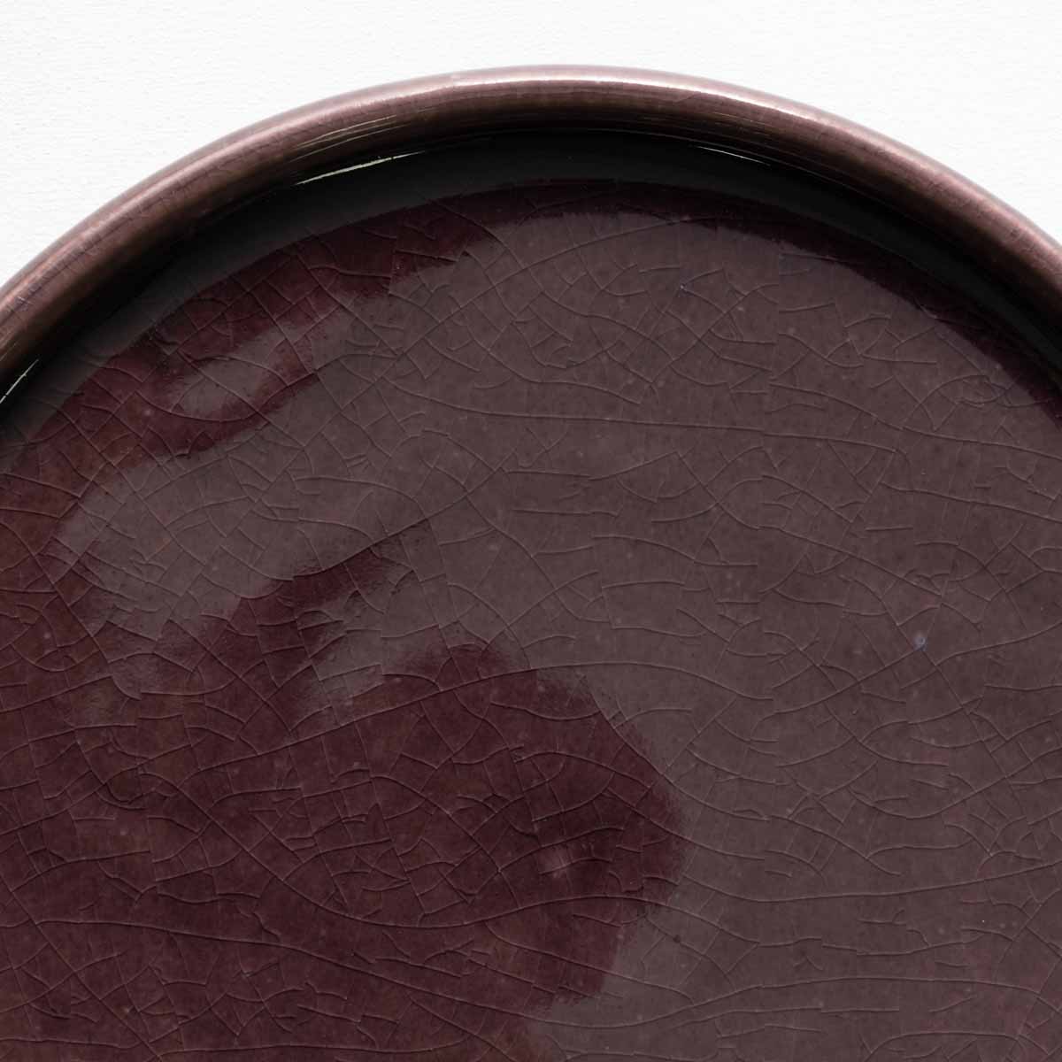 【信楽焼】utsuroi - うつろい - Dusk（ダスク）切立皿15.5cm