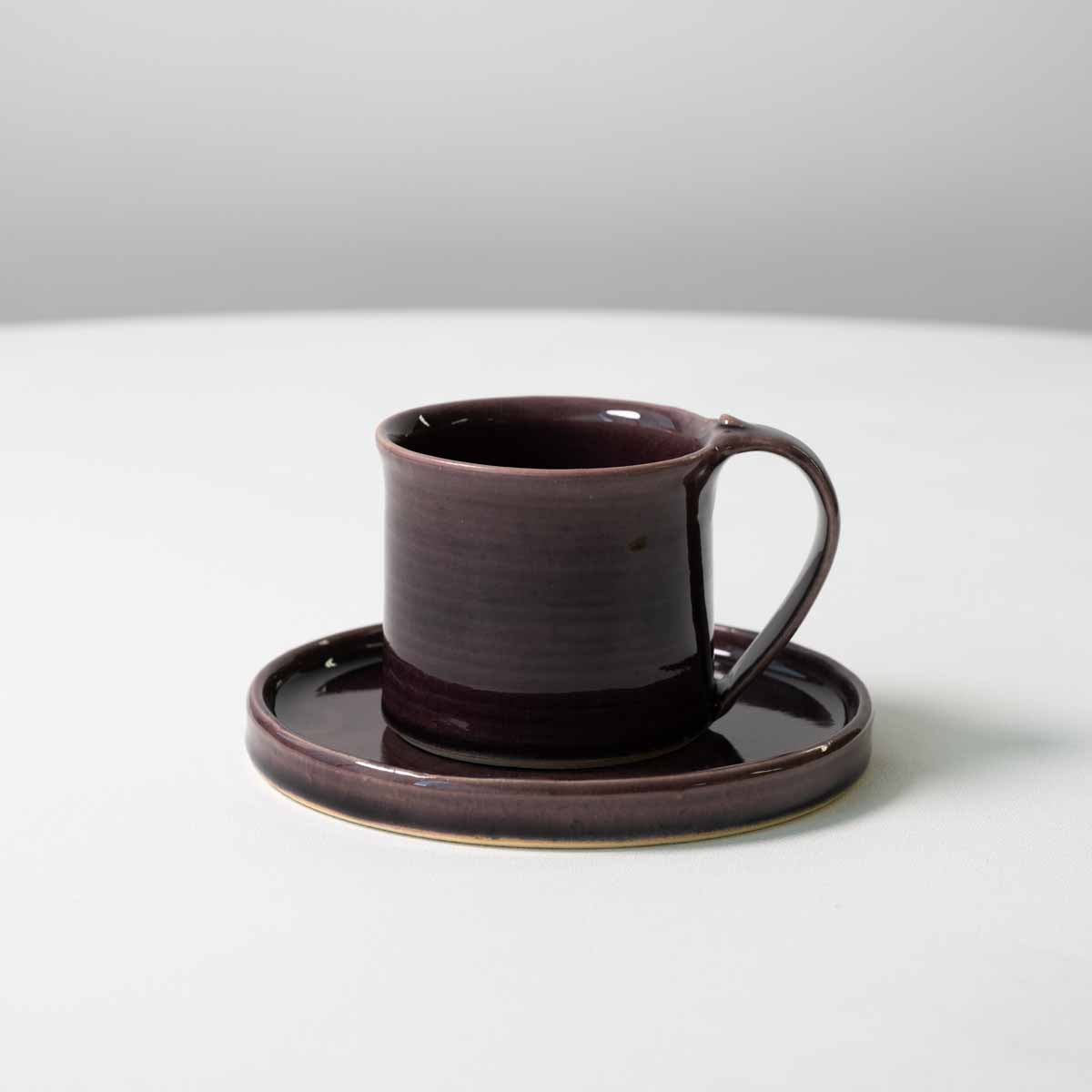 【信楽焼】utsuroi - うつろい - マグ＆切立皿セット Dusk（ダスク）